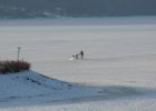 Lyžování na Lipně 2017  ranní úprava ledu na ledové magistrále
