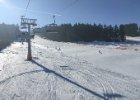 Lyžování na Lipně 2017  lyžování s Ájou