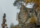 Malá Skála - den druhý  zřícenina skalního hradu Vranov : Malá skála, _CK-Lenka, skála
