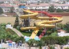 Kypr - květen 2004  Ayia Napa - Waterpark - Apollo's plunge : architektura, zábavní park