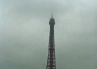 Paříž - silvetr 2000 - zbytek  Eifellova věž : Eifellova věž, Paříž 2000 silvestr, architektura, věž