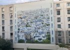 Výzdoba ve vnitrobloku hotelu Novotel : Paříž 2021