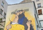 Nová výzdoba na konci uličky Montorgueil  láska je láska v pařížském provedení : Paříž 2021