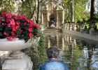 Zákoutí Lucembruských zahrad  Medicejská fontána : Paříž 2021, architektura, kategorie, předmět, voda, zátiší