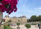 Luxemburské zahrady a budova senátu : Paříž 2021, architektura, předmět, zahrada