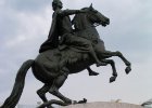 Petrohrad - město : Měděný jezdec, Petrohrad a Pobaltí, architektura, pomník, pomník-socha, socha