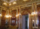Petrohrad - Carské Selo  Jantarová komnata : Jantarová komnata, Petrohrad a Pobaltí, architektura, exponát, jantar, ruská
