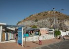Španělsko, Andalusie, Mojácar 2017  vesnička Mojácar v kopcích nad plážemi : architektura, trh