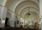 Španělsko, Andalusie, Mojácar 2017  vesnička Mojácar v kopcích nad plážemi : architektura, kostel