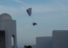 Španělsko, Andalusie, Mojácar 2017  blázni na létajících strojích drandící nám nad hlavami