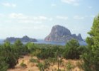Ibiza : es Vedra, krajina, skála